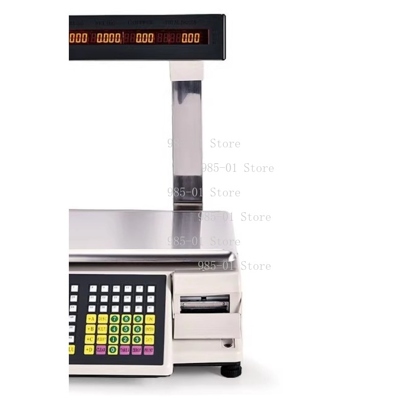 Commercial Printing Labels - Elektroniczna waga z drukarką etykiet samoprzylepnych,