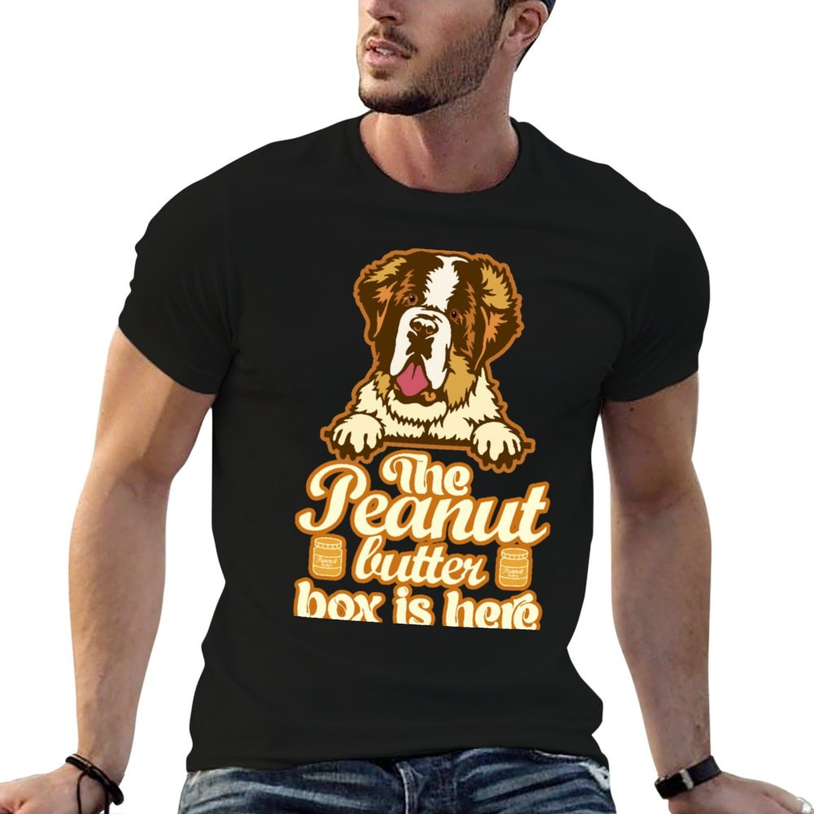 Commercial Shirt Printing - Koszulka z humorem reklamowym: Zabawny pies