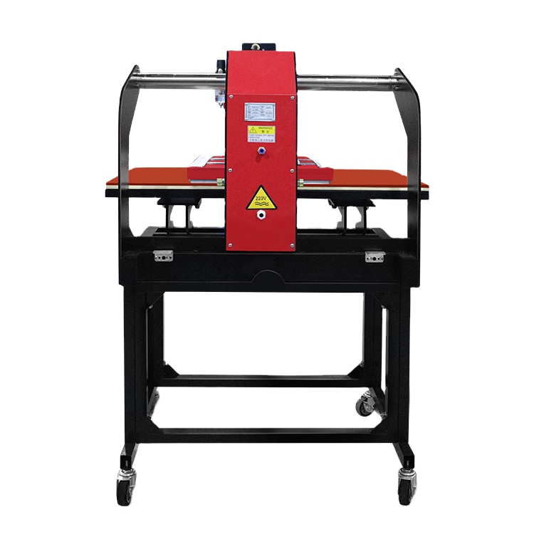 Commercial Shirt Printing - Inteligentna, pneumatyczna prasa termotransferowa z podwójną