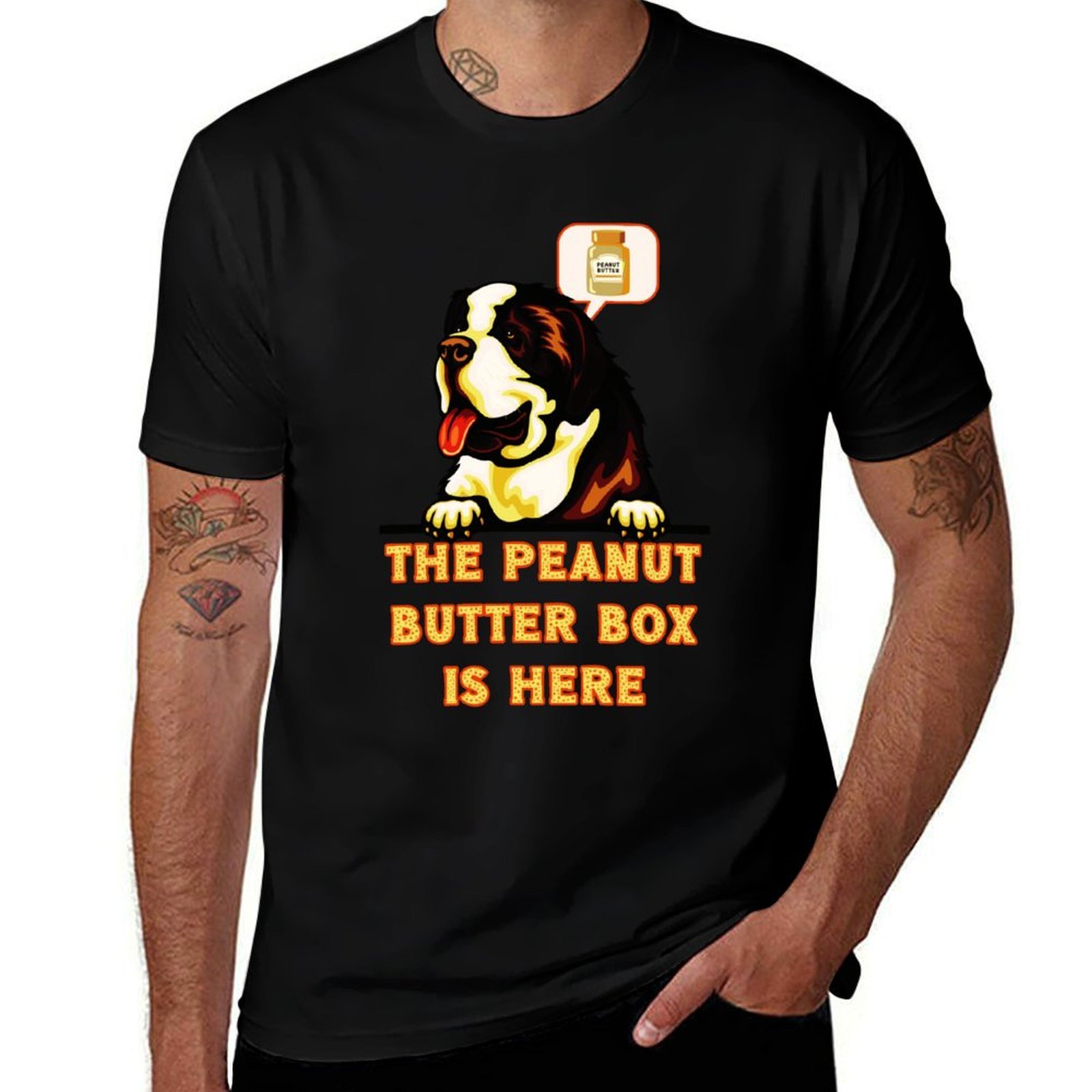 Commercial Shirt Printing - Pudełko z masłem orzechowym już tu