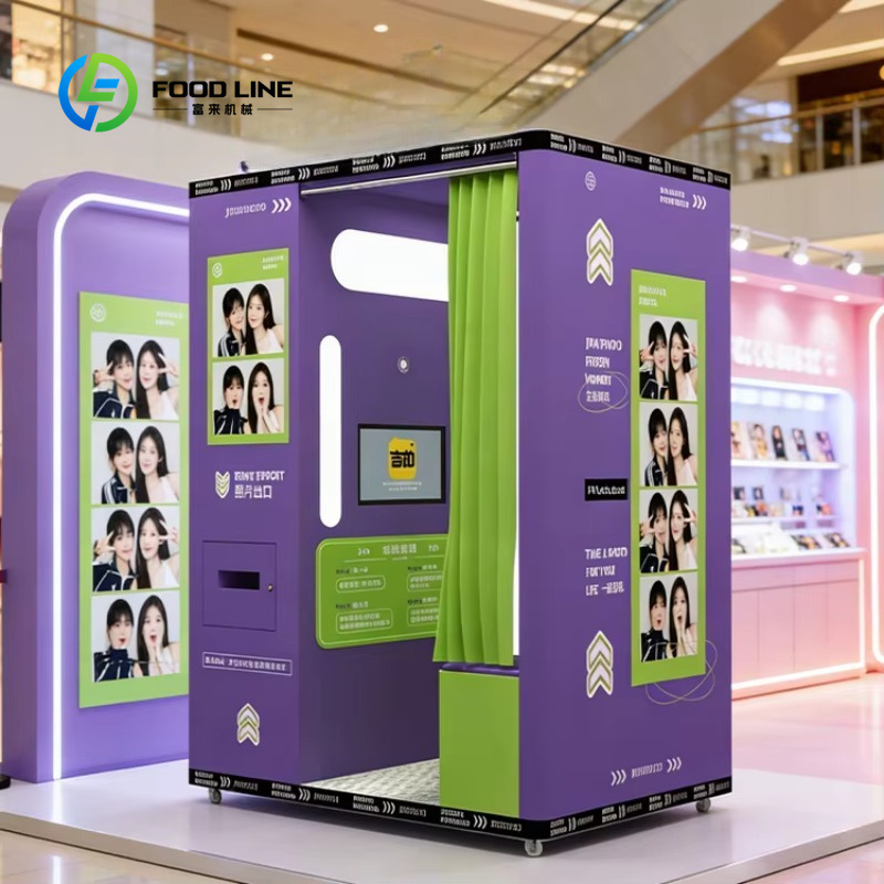 Commercial Photo Printing Kiosk - Dostosowana do potrzeb fotobudka w stylu