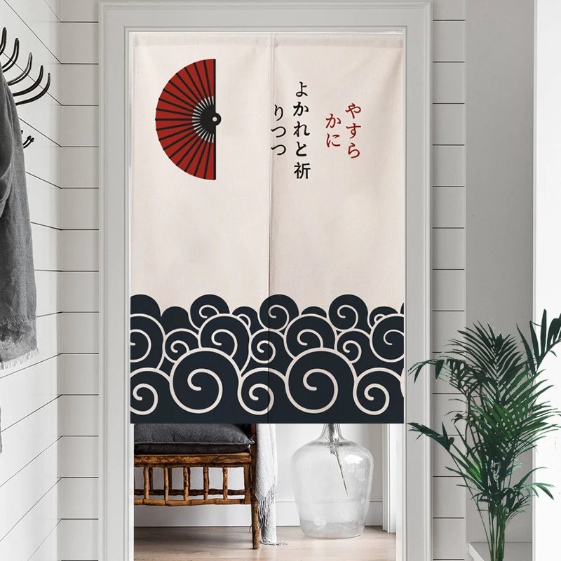 Commercial Fabric Printing - VIKAMA Japoński Składany Wachlarz Falisty Ukiyo-e