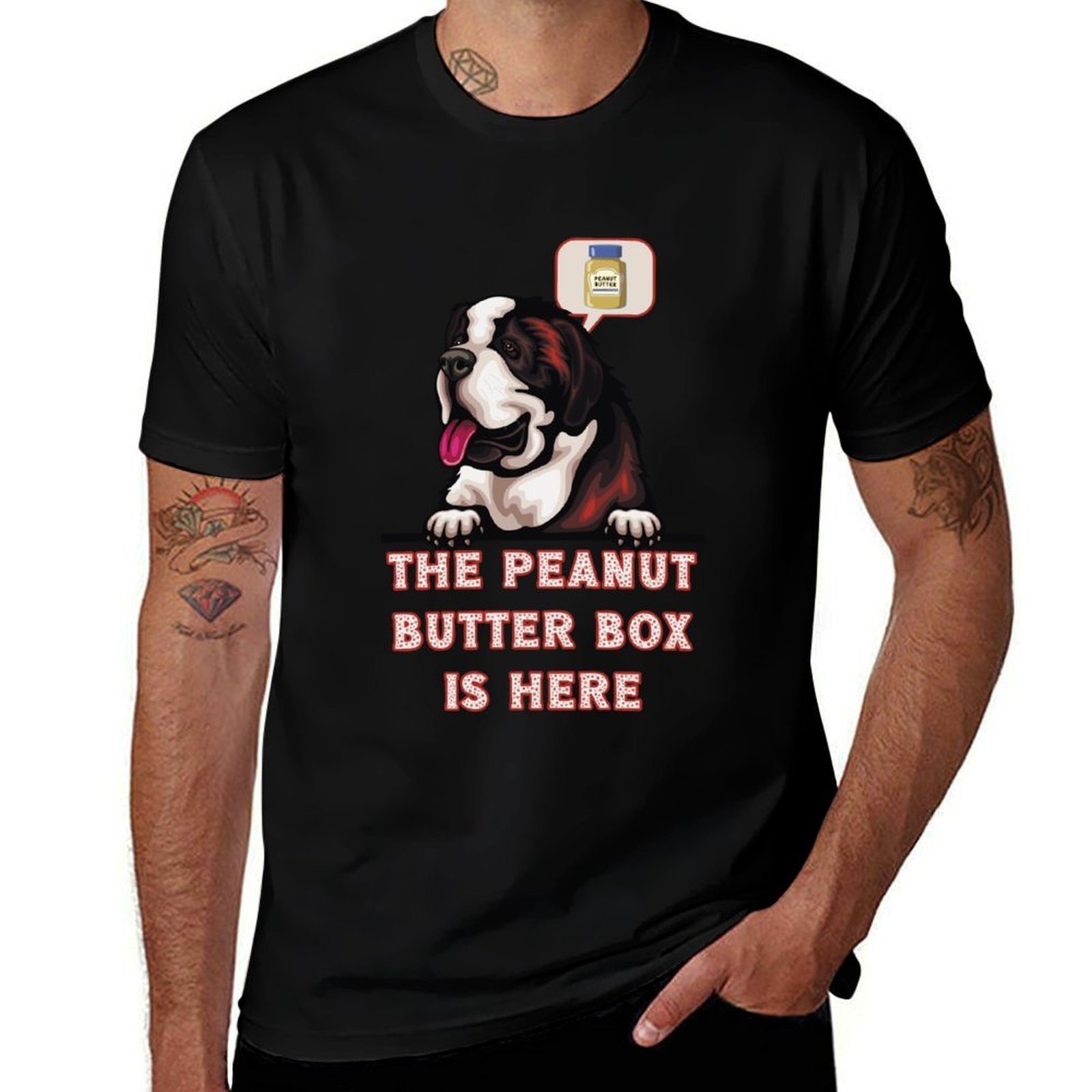 Commercial Shirt Printing - Pudełko z masłem orzechowym już tu