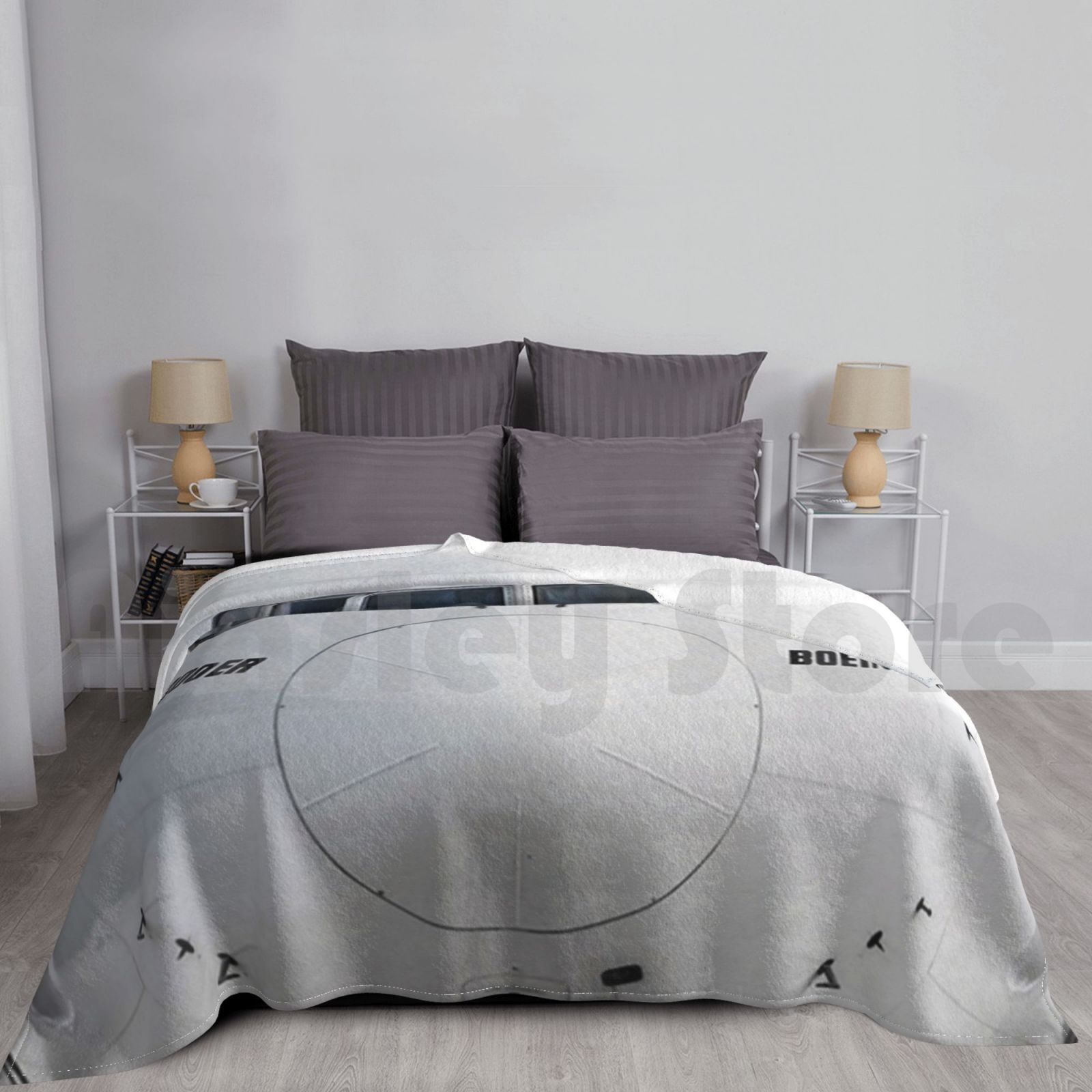 Commercial Fabric Printing - Koc z motywem Boeinga 777 z