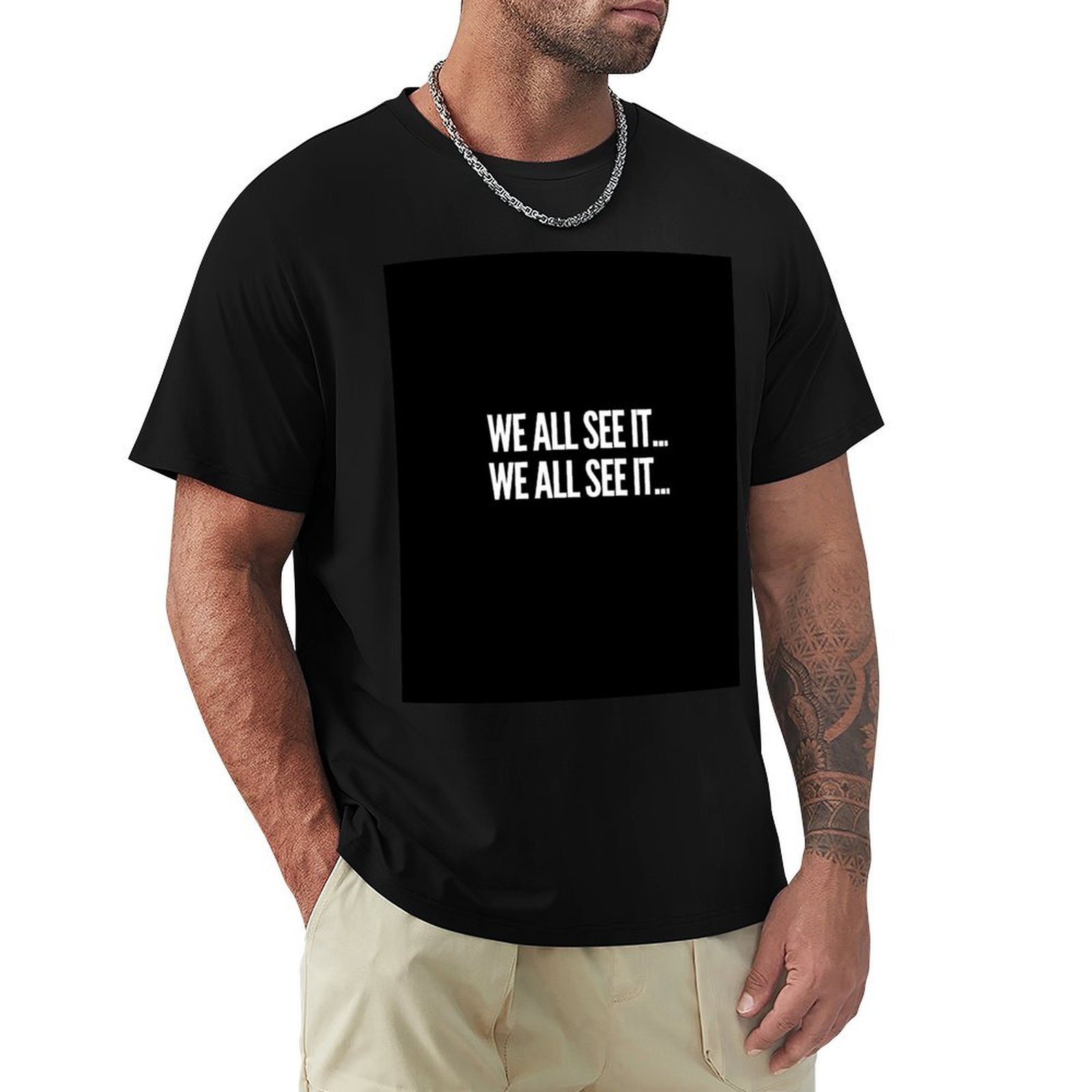 Commercial Shirt Printing - Wszyscy go widzimy... Wszyscy go widzimy...