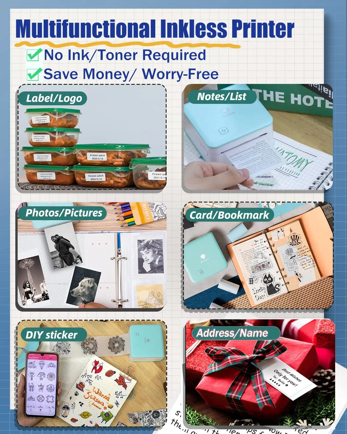 Phomemo M02Pro Mini przenośna  – Commercial Printing Labels recenzja i cena