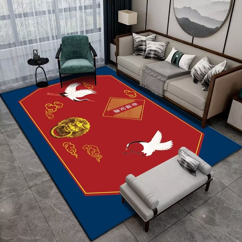 Dywan kwiatowy w stylu chiński – Commercial Fabric Printing recenzja i cena