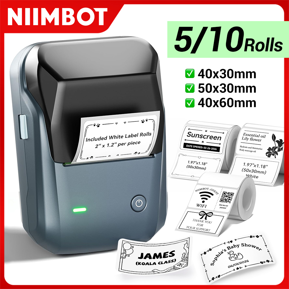 Drukarka Niimbot B1 Termiczna  – Commercial Printing Labels recenzja i cena