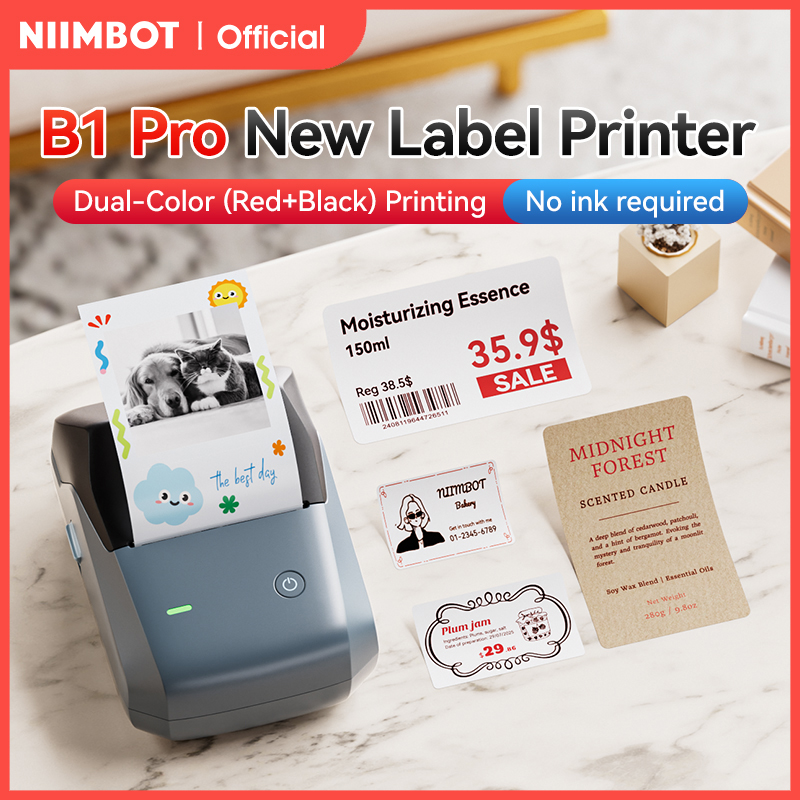 Drukarka etykiet Niimbot B1 Pr – Commercial Printing Definition recenzja i cena