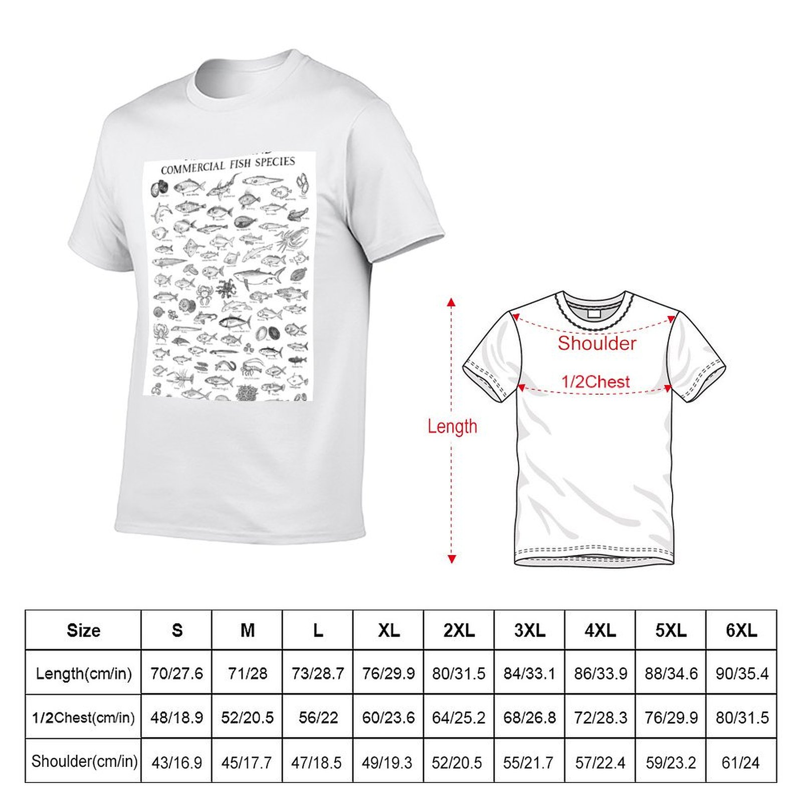 Koszulka z motywem ryb komercy – Commercial Shirt Printing recenzja i cena