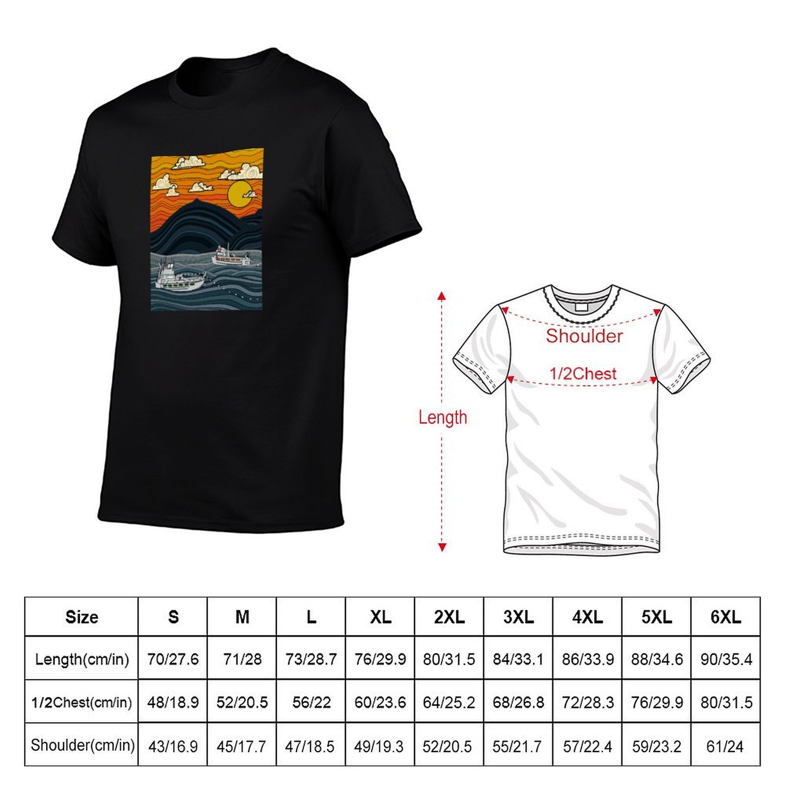 Koszulka robocza dla rybaków,  – Commercial Shirt Printing recenzja i cena